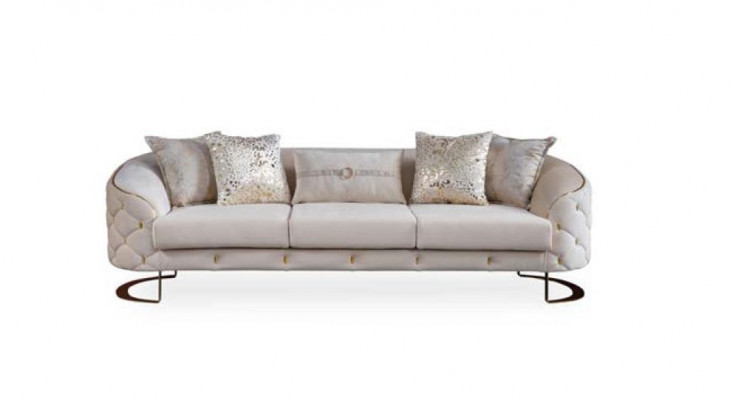 Luxury Hotel Furnishings Sofa set Couch Set Upholstery Furniture 3pcs.