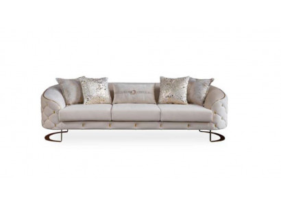 Oval Couch Three Seater Couches Furniture Sofa Furnishings Living room Sofas