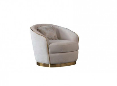 Luxury Armchair Single Seater Sofa Couch Upholstery Furniture 82x85x77cm Recliner Chair