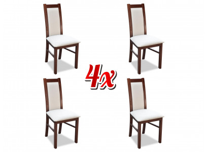 Dining room Suite Dining room Chairs K17 4x Chair Set Real Wood Upholstery Seat