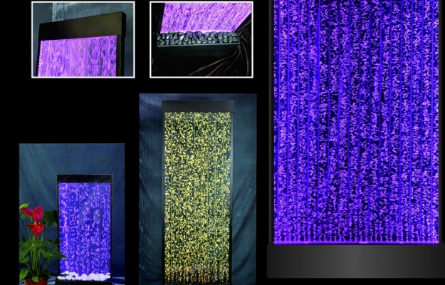 Partition Shelf Wardrobe Water Wall Column Walls LED 200x220