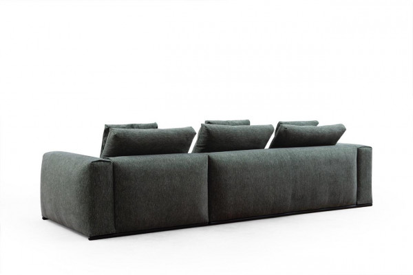 Living room Sofa 4 Seater Modern Couch Upholstery Seater Sofa green Wood