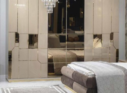 Wardrobe Mirror Luxury Wardrobe Bedroom Cabinets Furniture