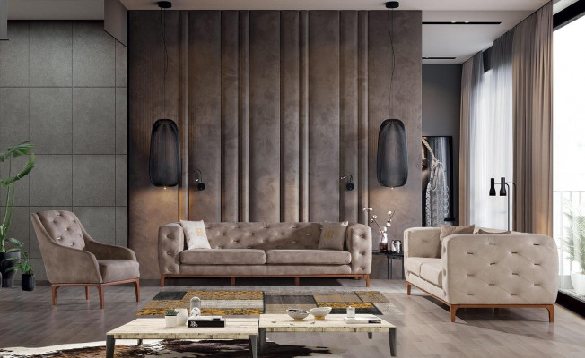 Armchair Single Seater Sofa Couch Lounge 1 Seat Armchair Living room Design Furniture