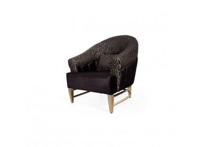 Armchair Luxury Design Textile Living room Italian Style Furniture Lounge Armchair
