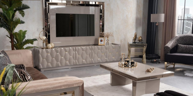 Lowboard Furniture Sideboards Wood Italian Chest of drawers Sideboard Living room Designs