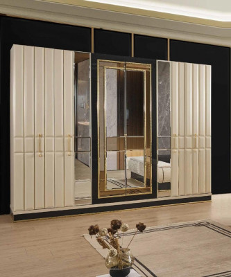 Wardrobe Mirror Luxury Wardrobe Bedroom Furniture Cabinets