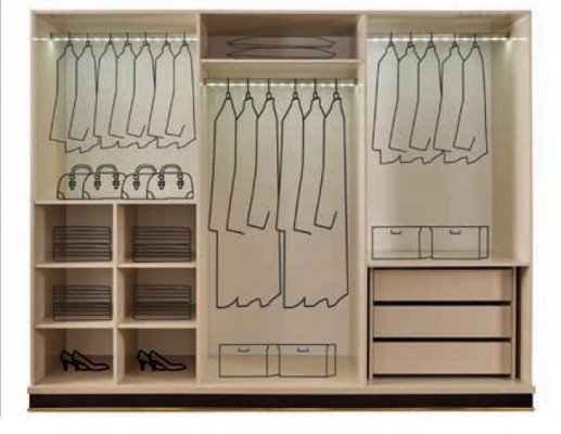 Wardrobe Mirror Luxury Wardrobe Bedroom Furniture Cabinets
