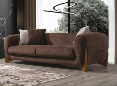 Sofa 3 Seater Living room Luxury Design Italian Style Furniture Modern