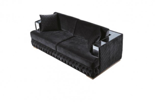Chesterfield Luxury Sofa set Upholstery Furniture 3+3+1 Living landscape