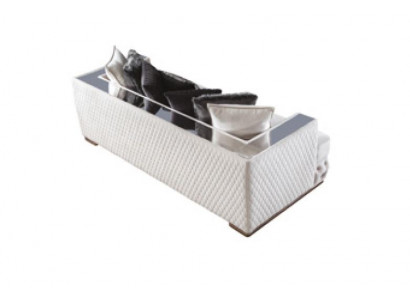 Sofa 3 Seater White Luxury Living room Classic Italian style