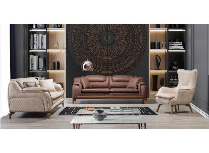 Design sofa couch sofa set 331 seater set upholstered leather sofa couches