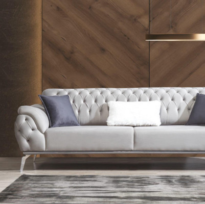 Chesterfield Sofa Couch Three Seater Couches Luxury Furniture Furnishings