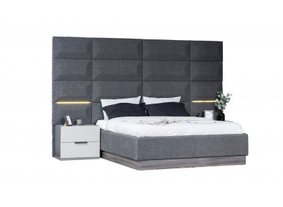 Bed Double bed Beds Furniture Furnishings new Furniture Design High Gloss Bedroom