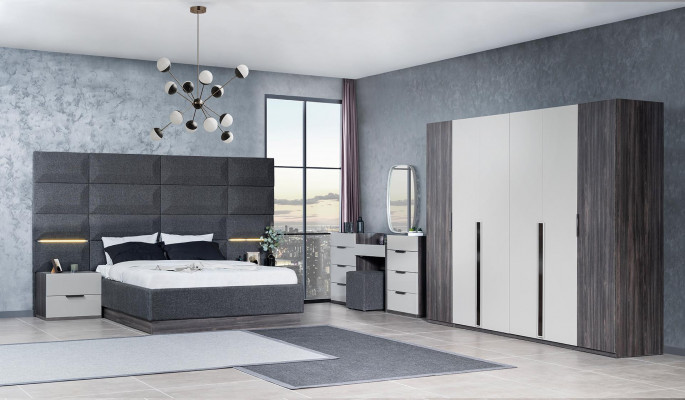 Bed Double bed Beds Furniture Furnishings new Furniture Design High Gloss Bedroom