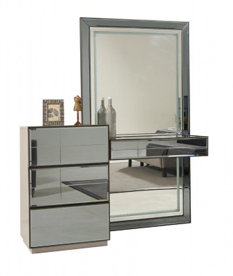 Dressing table Chest of drawers with Mirror Console Chests of drawers Wood Modern Bedroom