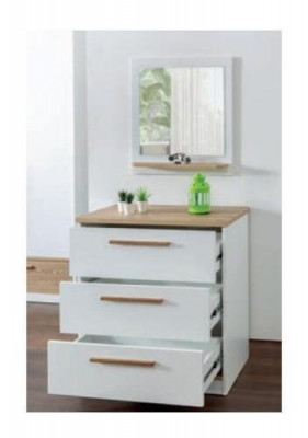 Loft bed Bunk Bed Chest of drawers Mirror Bedroom Mirror Furniture Wardrobe 4pcs.
