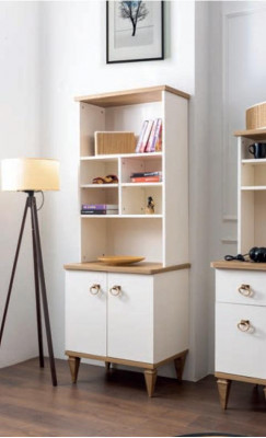 Unisex Bedroom Youth Room Set Bed Bedside table Bookshelf Table 5-piece. new