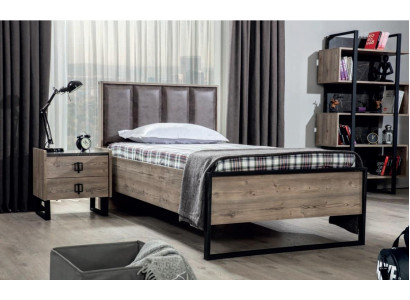 Loft Bedside table Brown Design Modern Side table Table Bedroom Tables new