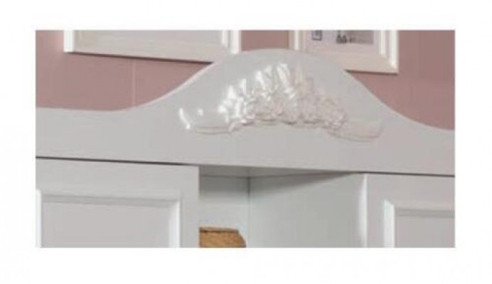 Childrens room Set White Elegant Desk Design Bookshelf Wood Furniture new