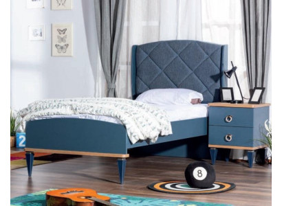 Childrens room Bed Youth room Bedside table Furniture Complete Set Beds new 2pcs.