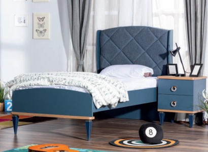 Childrens room Bed Youth room Bedside table Furniture Complete Set Beds new 2pcs.