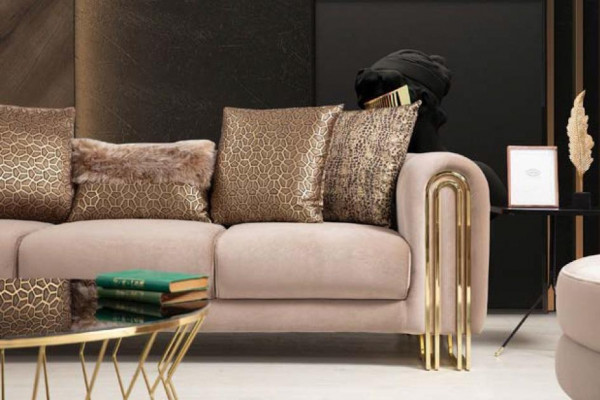Designer Couches Upholstery Sofa Sofas 3 Seater Three Seater Fabric Sofa Living room new