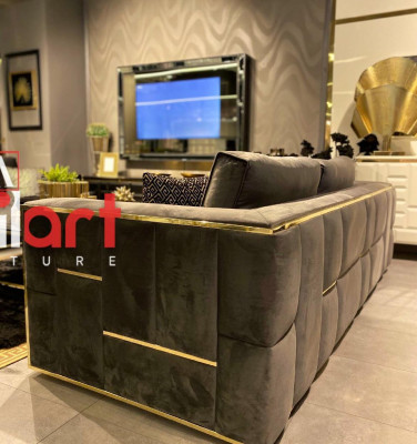 Sofa set 3+3 Seater Sofa Armchair Sofas Luxury Suite Set Velvet fabric Group