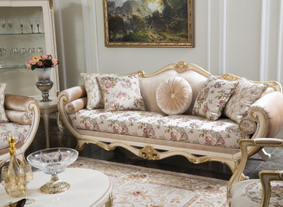 Sofa set Sofa Seater Coffee table Armchair Sofas Set Fabric Luxury Seat 5pcs.