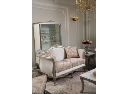 Design Sofa 2 Seat Couches Luxury Couch 2er new Textile Furniture Two-seater