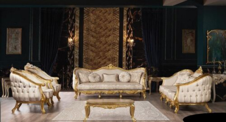 Sofa set 3+3+1+1 Seater Coffee table Sofa Sofas Armchair Seat luxury set 5 pieces