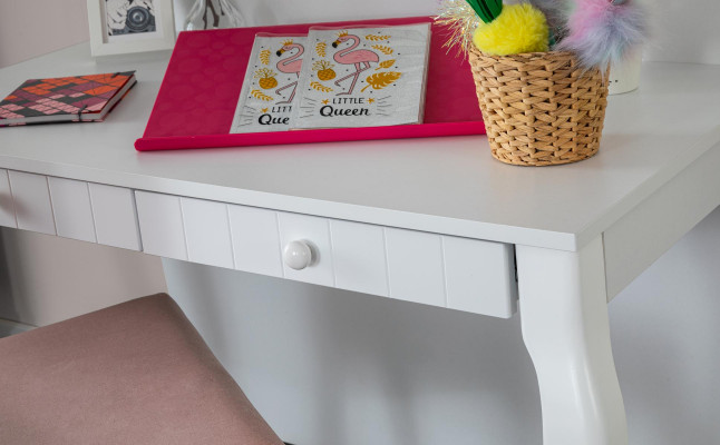 Design Girls Youth Room Set Bed Bedside table Wardrobe 6-piece.