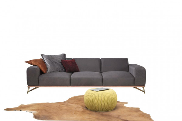 Luxury Four Seater Sofa 4 Seater Sofas Living room Polyester Modern Fabric Design
