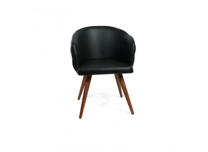Black Modern Chair Designer Chesterfield Dining room chair Italian Style Upholstery Chairs