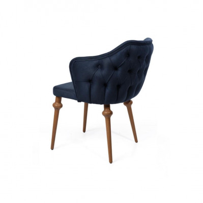 Designer Chesterfield Chair Dining chairs Solid wood Chair Designer single seater