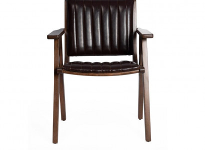 Chairs Living room Dining room Armchair Wooden chair with armrest Dining room Armchair
