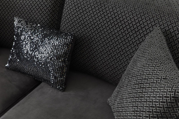 Luxury Sofa Three Seater 3 Seater Sofas Living room Curved Couch Fabric Design new