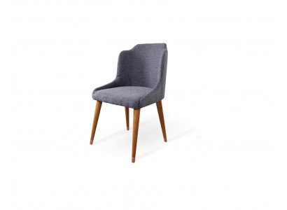 Chair 1 Seater Armchair Wood Luxury Class Furniture Design Armchair Wood Dining room