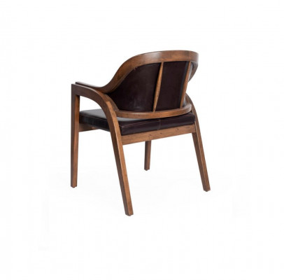 Chair Soft Seat Living room Furniture Upholstered Chair Dining room Chairs Wood Luxury