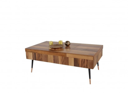 Luxury Coffee table Brown Coffee tables Living room Wood Table Side table