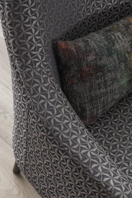 Armchair Single Seater Sofa Couch Upholstery 1 Seat Club Chair Fabric Modern Living room