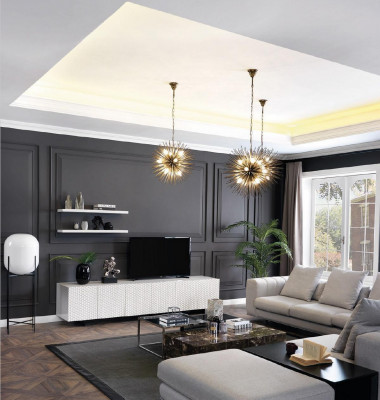 Corner sofa L-shape sofa TV stand design couches upholstery textile 2-piece.