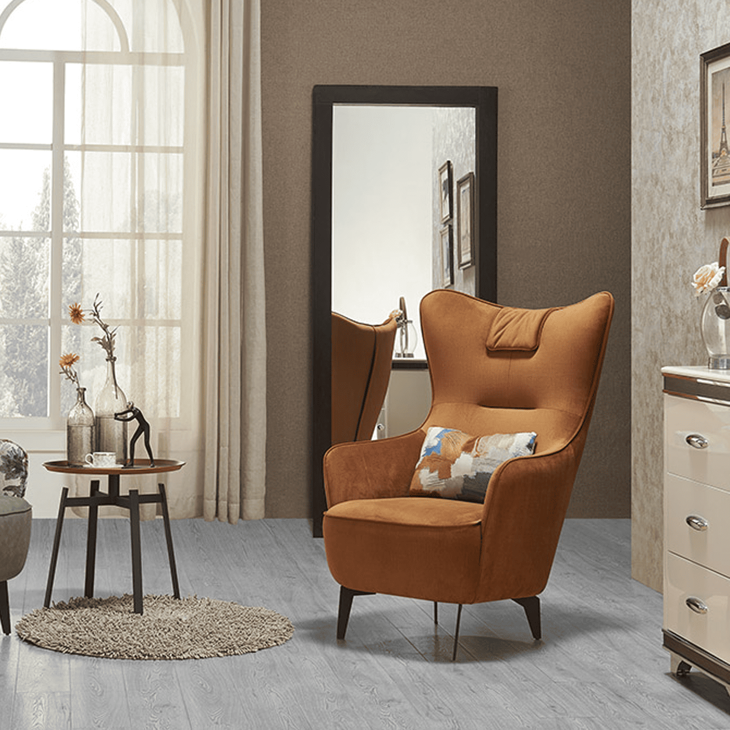 Chesterfield chair, upholstered chair, cocktail, relax, bar, lounge, club, designer armchair